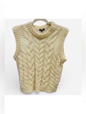 Rails Ivory Knit Sweater